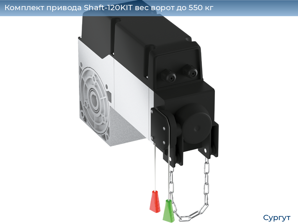 Комплект привода Shaft-120KIT вес ворот до 550 кг, surgut.doorhan.ru