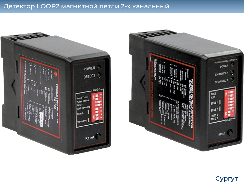 Детектор LOOP2 магнитной петли 2-x канальный, surgut.doorhan.ru